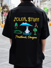 画像をギャラリービューアに読み込む, POLeR / TOURIST TRAP RELAX OPEN COLLAR SHIRT
