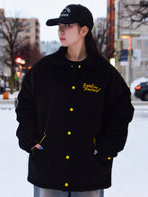 画像をギャラリービューアに読み込む, BASSLINE RECORDS CORDUROY STADIUM JACKET