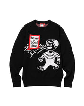 画像をギャラリービューアに読み込む, have a good time x HOMERUN / THROW UP MAN FRAME KNIT SWEATER
