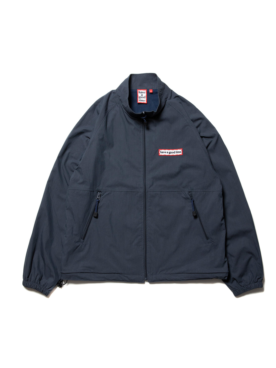 have a good time / SIDE FRAME PATCH TRACK JACKET – BASSLINE