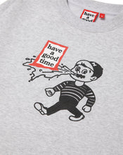 画像をギャラリービューアに読み込む, have a good time x HOMERUN / THROW UP MAN FRAME CREWNECK
