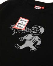 画像をギャラリービューアに読み込む, have a good time x HOMERUN / THROW UP MAN FRAME CREWNECK