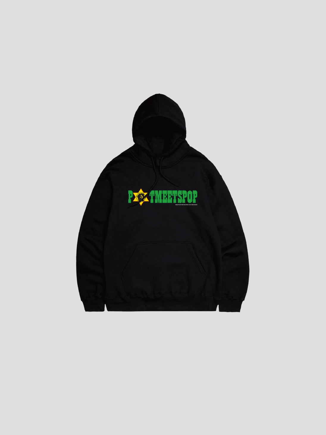 Pot Meets Pop x Bob Marley / LOGOTYPE HOODIE – BASSLINE