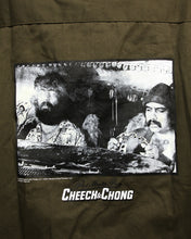 画像をギャラリービューアに読み込む, POT MEETS POP x CHEECH AND CHONG / LOW RIDER SLANTED POCKET JACKET (OLIVE)