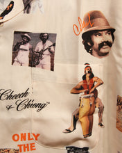 画像をギャラリービューアに読み込む, POT MEETS POP×CHEECH AND CHONG / ONLY THE BEST ALOHA SHIRT (CREAM)