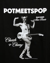 画像をギャラリービューアに読み込む, POT MEETS POP x CHEECH AND CHONG / EARACHE MY EYE TEE (BLACK)