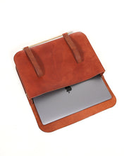 画像をギャラリービューアに読み込む, Qurahsi.co Leathder Music Bag ベルト付 (Brown)