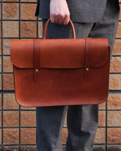 画像をギャラリービューアに読み込む, Qurahsi.co Leathder Music Bag ベルト付 (Brown)