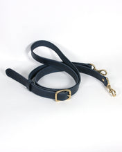 画像をギャラリービューアに読み込む, Qurahsi.co Leathder Music Bag ベルト付 (Dark Navy)