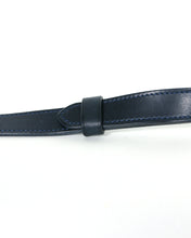 画像をギャラリービューアに読み込む, Qurahsi.co Leathder Music Bag ベルト付 (Dark Navy)