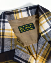 画像をギャラリービューアに読み込む, Shaggy Check Shirts Jacket(charcoal yellow)