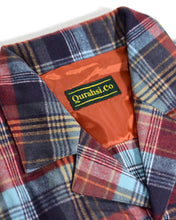 画像をギャラリービューアに読み込む, Shaggy Check Shirts Jacket(orange brown)