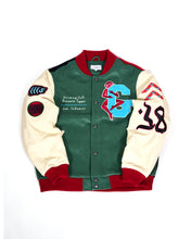 画像をギャラリービューアに読み込む, GRMY SINGGANG JUNCTION WOOL BASEBALL JACKET(GREEN)