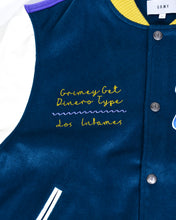 画像をギャラリービューアに読み込む, GRMY SINGGANG JUNCTION WOOL BASEBALL JACKET(NAVY)