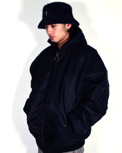 画像をギャラリービューアに読み込む, GRMY AGED RUM REVERSIBLE FUR BOMBER JACKET(リバーシブル)