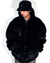 画像をギャラリービューアに読み込む, GRMY AGED RUM REVERSIBLE FUR BOMBER JACKET(リバーシブル)