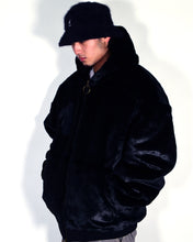 画像をギャラリービューアに読み込む, GRMY AGED RUM REVERSIBLE FUR BOMBER JACKET(リバーシブル)