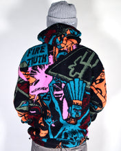 画像をギャラリービューアに読み込む, GRMY SPACE LADY ALL OVER JACQUARD SHERPA HOODIE(BLEACHED PINK)