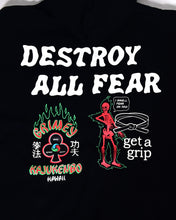 画像をギャラリービューアに読み込む, Grimey DESTROY ALL FEAR HOODIE (BLACK)