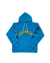 画像をギャラリービューアに読み込む, Grimey DESTROY ALL FEAR HOODIE (BLUE)
