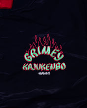 画像をギャラリービューアに読み込む, Grimey DESTROY ALL FEAR REVERSIBLE SATIN JACKET