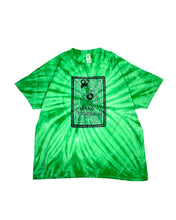 画像をギャラリービューアに読み込む, Good Vibration 天女 TEE (タイダイ柄)