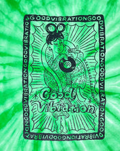 画像をギャラリービューアに読み込む, Good Vibration 天女 TEE (タイダイ柄)