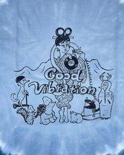 画像をギャラリービューアに読み込む, Good Vibration 天女と神々 TEE (タイダイ柄)