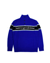 画像をギャラリービューアに読み込む, SIDE LOGO 3 BUTTON MOCK NECK SWEATER