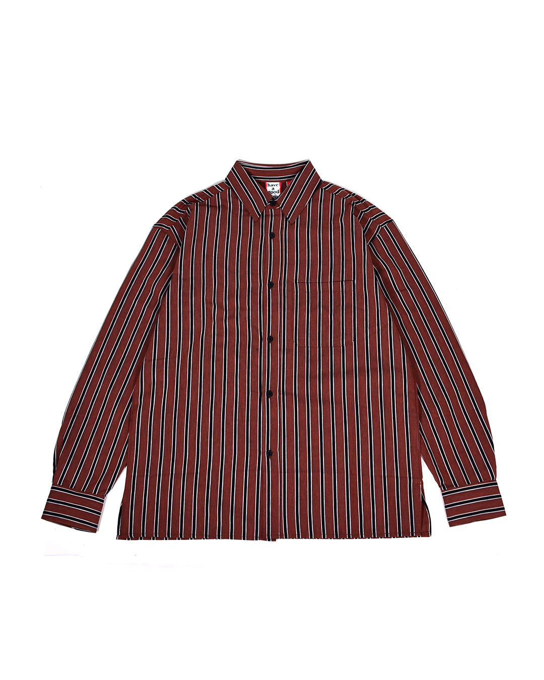 have a good time / GOOD TIMES LOGO STRIPE SHIRT