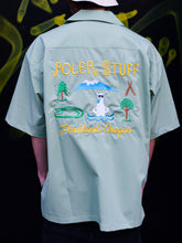 画像をギャラリービューアに読み込む, POLeR / TOURIST TRAP RELAX OPEN COLLAR SHIRT
