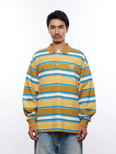 画像をギャラリービューアに読み込む, Liberaiders MULTI STRIPE L/S POLO SHIRT
