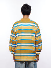 画像をギャラリービューアに読み込む, Liberaiders MULTI STRIPE L/S POLO SHIRT
