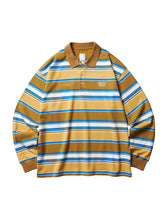 画像をギャラリービューアに読み込む, Liberaiders MULTI STRIPE L/S POLO SHIRT
