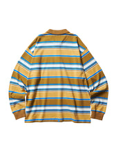 画像をギャラリービューアに読み込む, Liberaiders MULTI STRIPE L/S POLO SHIRT
