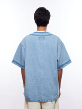 画像をギャラリービューアに読み込む, Liberaiders DENIM BASEBALL SHIRT
