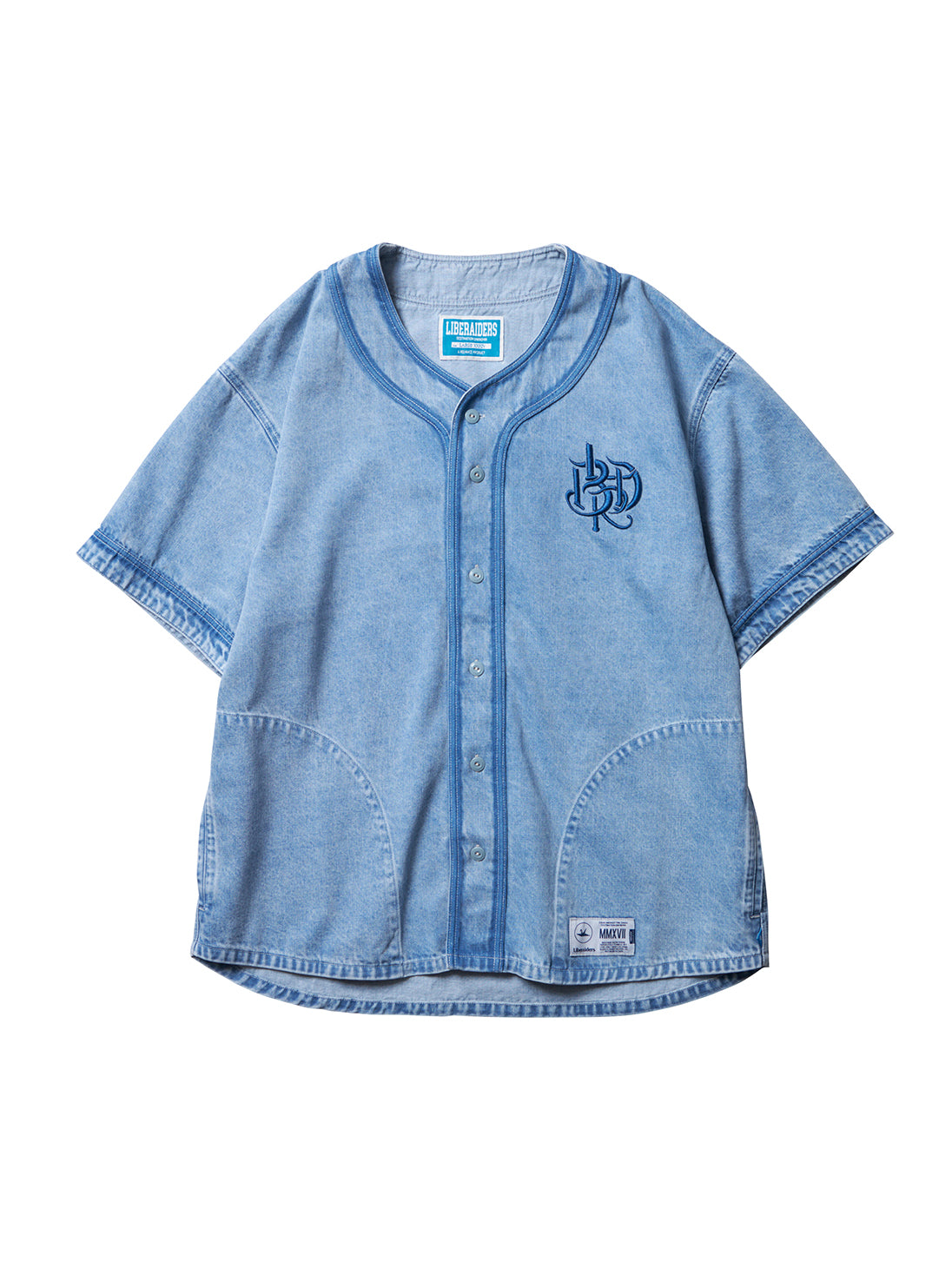 Liberaiders DENIM BASEBALL SHIRT
