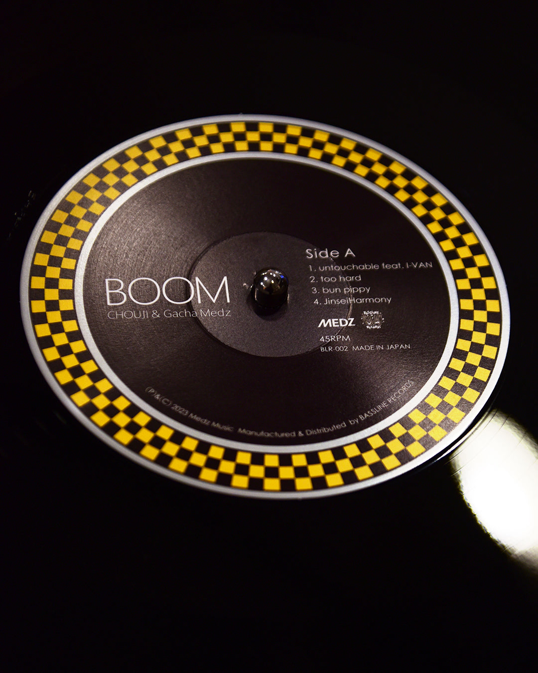 CHOUJI & Gacha Medz “BOOM” (LPレコード) – BASSLINE