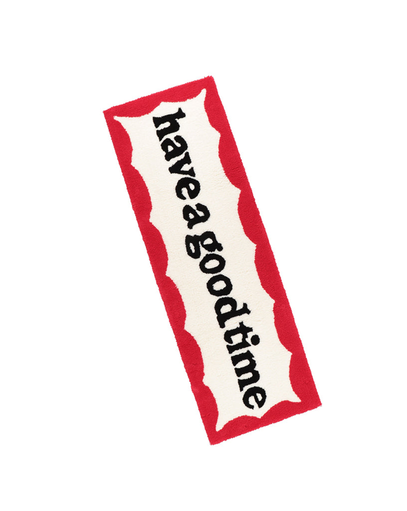 have a good time / SIDE FRAME RUG – BASSLINE