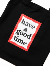 画像をギャラリービューアに読み込む, have a good time / FRAME CANVAS 2WAY TOTE (BLACK)
