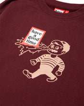画像をギャラリービューアに読み込む, have a good time x HOMERUN / THROW UP MAN FRAME CREWNECK
