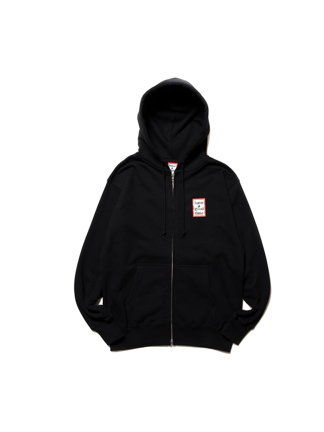 have a good time / MINI FRAME ZIP UP HOODIE CO (BLACK)