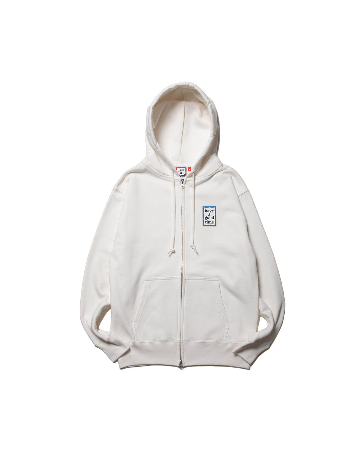 have a good time / MINI BLUE FRAME ZIP UP HOODIE CO(OFF WHITE)