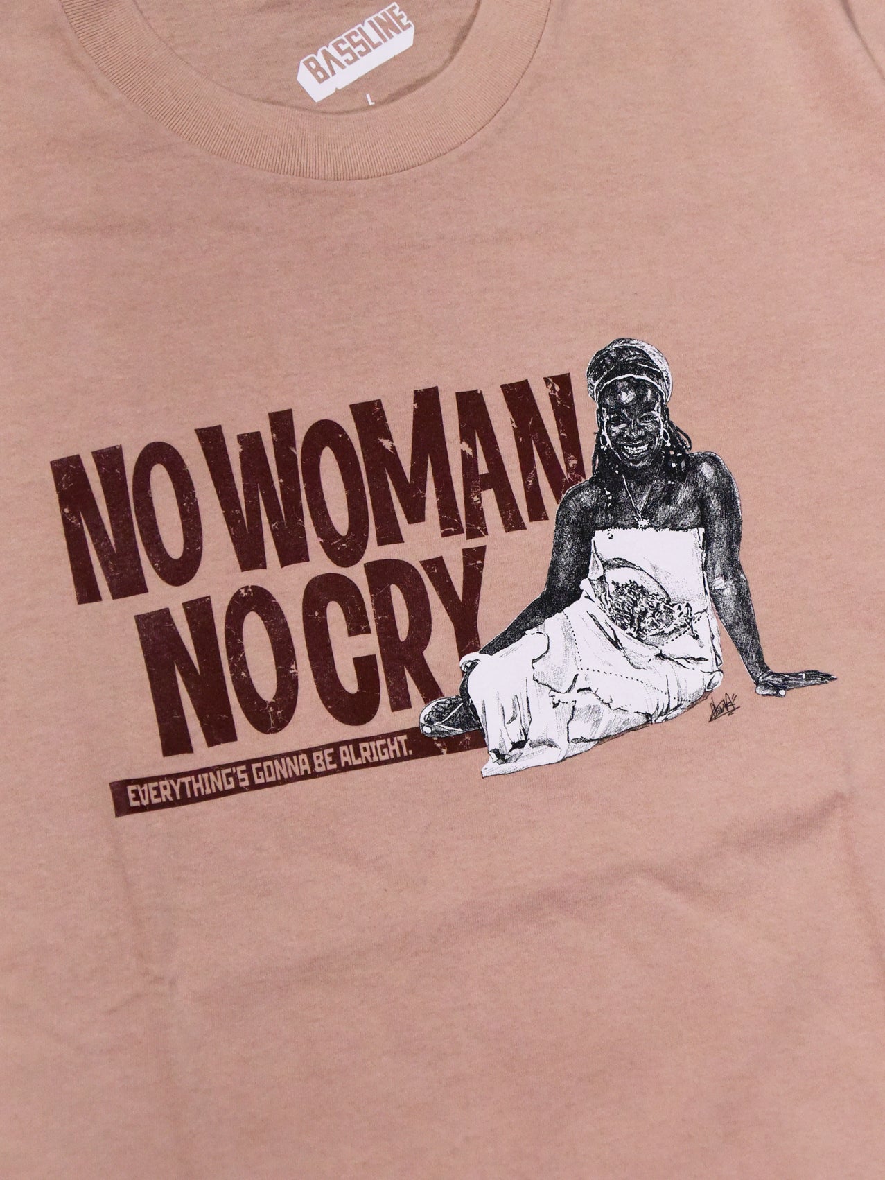 NO WOMAN,NO CRY Tee – BASSLINE