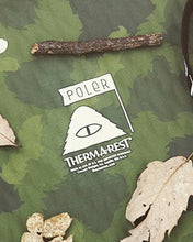 画像をギャラリービューアに読み込む, POLeR × THERMAREST SNOOZER CAMP MATTRESS(グリーンカモ)
