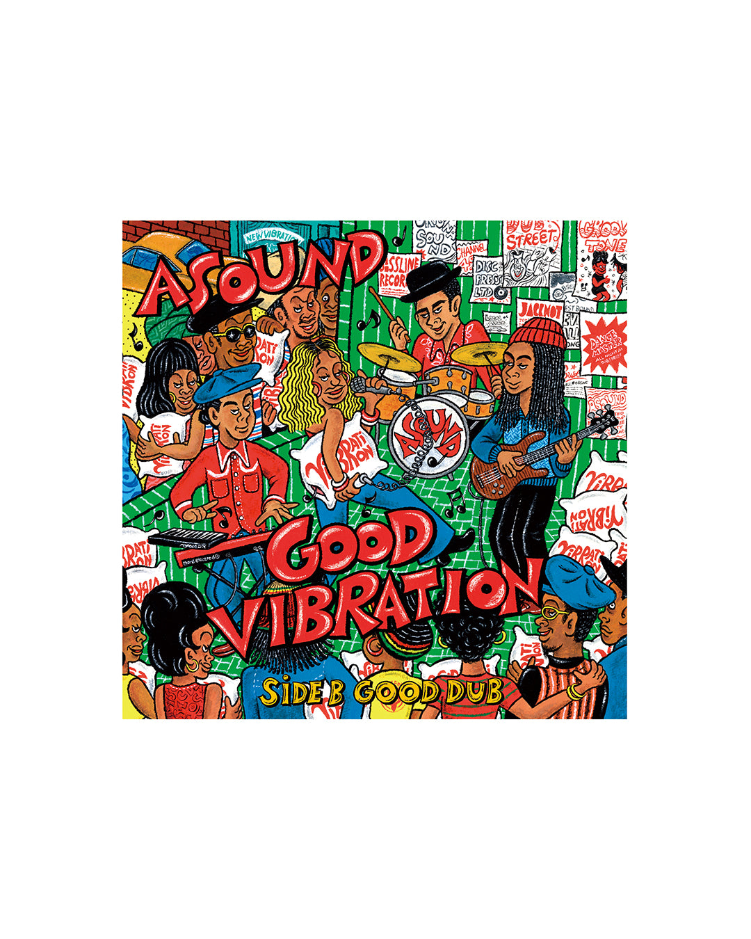 ASOUND オリジナル（メガジャケ） good vibration 2枚セット ASOUND