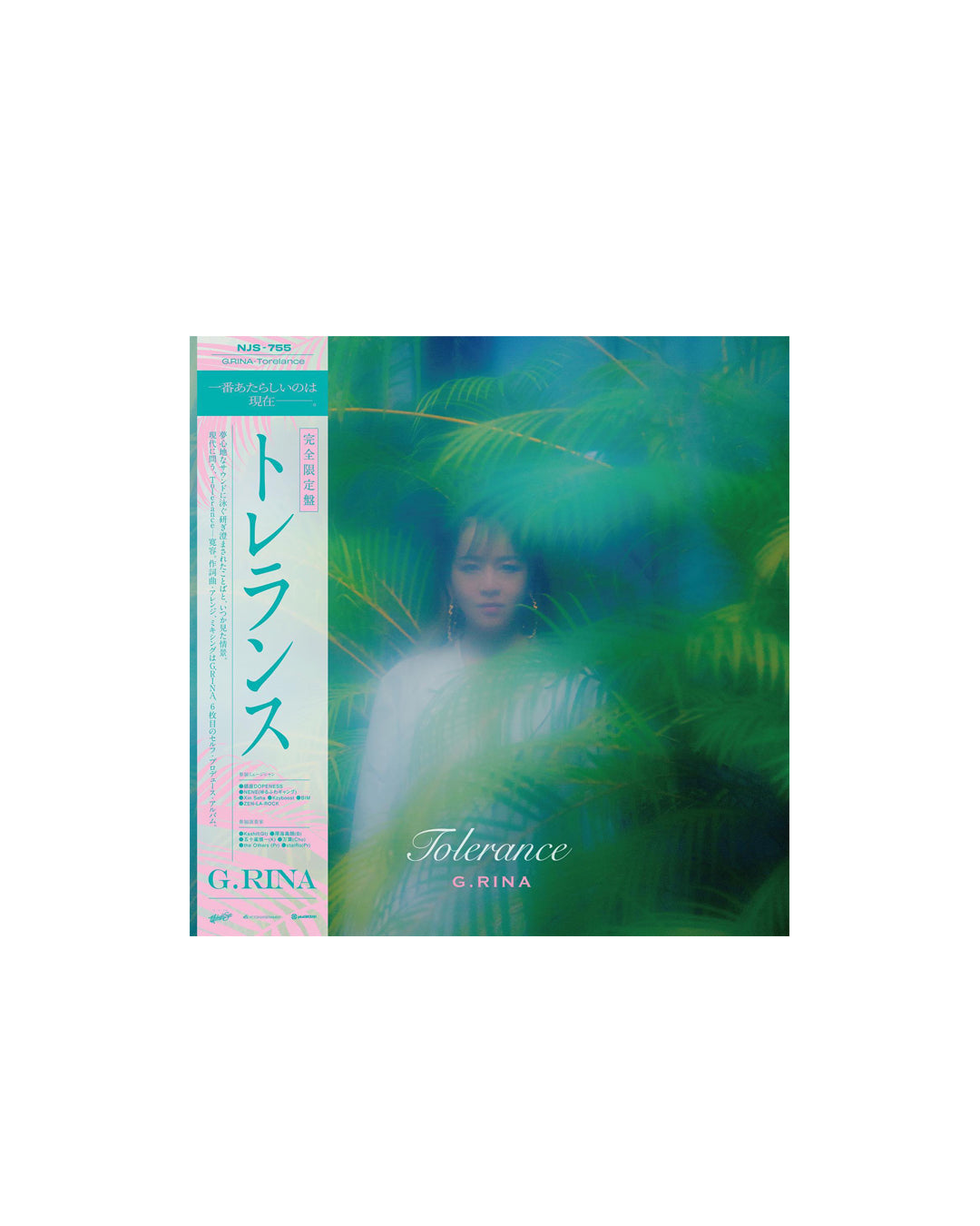 G.RINA / Tolerance (帯付/アナログレコード)※特典付き
