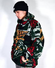 画像をギャラリービューアに読み込む, GRMY SPACE LADY ALL OVER JACQUARD SHERPA HOODIE(ORANGE)
