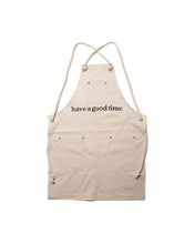 画像をギャラリービューアに読み込む, have a good time SIDE LOGO DENIM APRON
