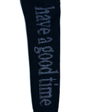 画像をギャラリービューアに読み込む, ARM SIDE LOGO KNIT SWEATER BLACK

